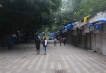 दिल्ली के कनॉट प्लेस और जनपथ पर आंदोलन की मार, कारोबार ठप