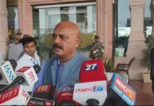 अयोध्या पहुंचे राम जन्मभूमि ट्रस्ट के नव नियुक्त CEO जितेंद्र मिश्र, सीधे परिसर पहुंचे