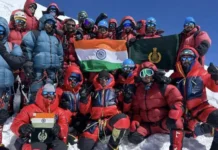24 हजार फीट पर फिर लहराया तिरंगा, ITBP के 23 जवानों ने फतह किया माउंट एबी गामिन